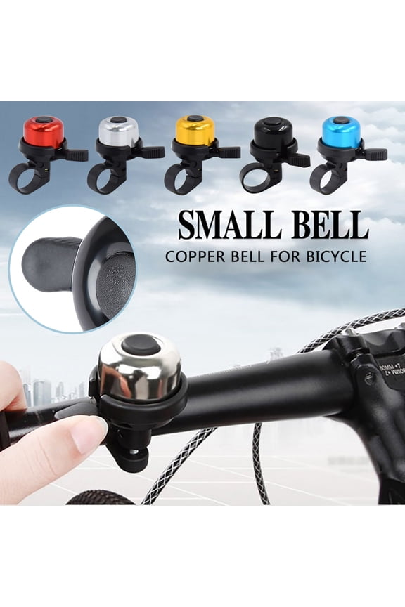 under $5 5Pcs Bicycle Bell, Aluminum Alloy Bike Bell, Mountain Road Bicycle Bell, Loud Crisp Bicycle Ringtone,KidsAdults Cycling Accessory, Safety Bike Bell for Handlebar