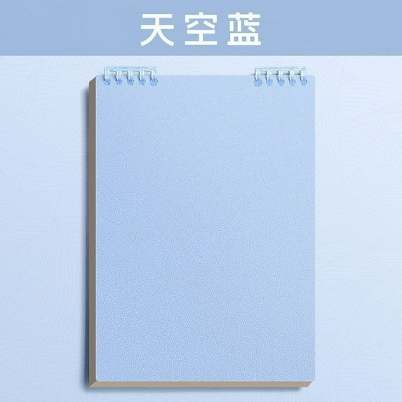 Uscallm under $5 Loose Leaf Notebook, A5 Blank Loose Leaf Notebook, Sketchbook Drawing Notepad, Artist Journal Refillable Book, Blank Page Writing Notebook, Creative Idea Note Diary