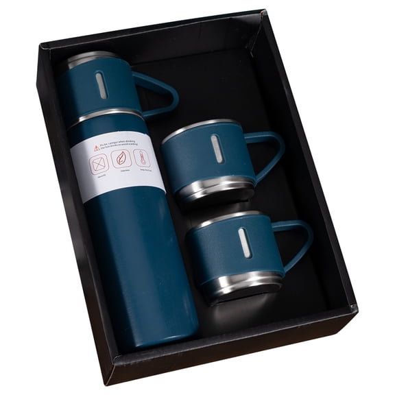 Uscallm under $5 Stainless Steel Insulated Cup, Stainless Steel Vacuum Insulation Cup Set,Double Wall Thermos Flask With Tea Infuser Lid,6 Hour Hot 12 Hour Cold Beverage Bottle