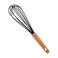 thumbnail image 1 of Uscallm under $5 Wooden Handle Whisk, Hand-held Wooden Handle Cake Baking Tool, Household Small Mixing Whisk, Manual Egg Beater, Mini Dough Whisk, Traditional Baking Whisk, 1 of 1