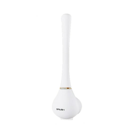 Uscallm Compact Toilet Brush Cleaning Set, Flexible Toilet Brush Automatic Design, Non Punching Bathroom Cleaning Tool, Viral Home Gadget For Deep Cleaning