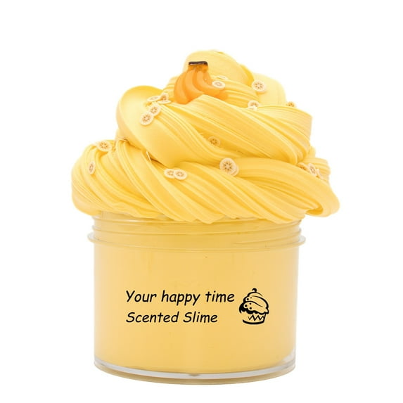 Uscallm Furry Cloud Slime Diy Kit, Furry Cloud Butter Slime 70ml Non Settling DIYToy, Creative Crafts Sensory Play Stretchy Noodles Slime, Viral FidgetToysFor Stress Relief