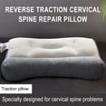 thumbnail image 1 of Uscallm Inflatable Cervical Traction Pillow, Reverse Traction Cervical Pillow For Neck Pain Relief, Ergonomic Sleep Support Pillow For Side Back Stomach Sleepers, 1 of 9