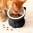 thumbnail image 1 of Uscallm Large Sealed Food Storage Container, Elevated Cat Food Bowl Large Capacity, Slow Feeder Pet Bowl For Cats, Cute Cat Bowls For Food And Water, Ergonomic Cat Dishes For Healthy Eating, 1 of 6