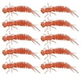 thumbnail image 1 of Uscallm Larva Soft Bait Insect Lure, Larvae Soft Bait Fishing Lures, Realistic Insect Worm For Bass Trout Panfish, High Catch Rate Artificial Baits Tackle, 1 of 2