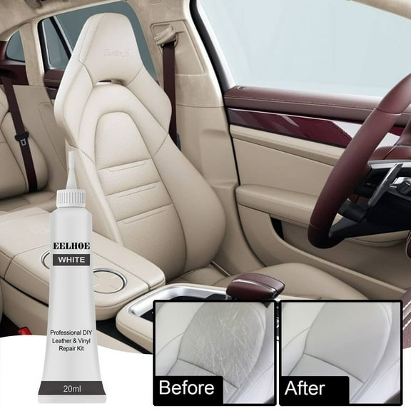 Uscallm Leather Repair Cream Shine, Advanced Leather Repair Gel, Diy Leather Vinyl Repair Kit For Cars Furniture, High Coverage Non-Fading Leather Cream, Professional Leather Restoration Solution