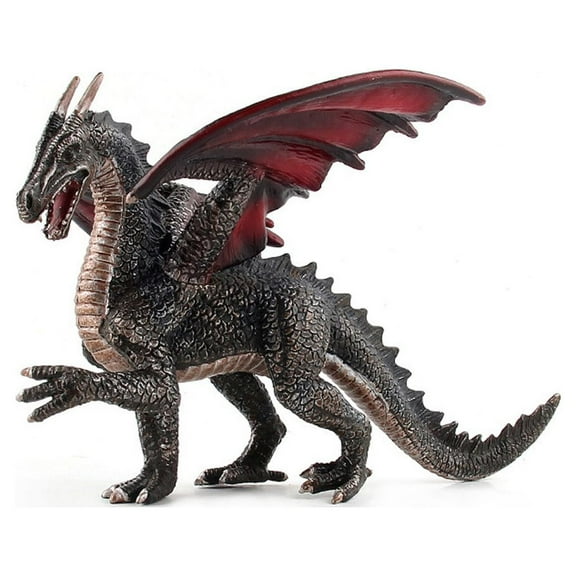 Uscallm Realistic Lizard ModelToy, Realistic Dragon DinosaurToyFigure, EducationalKidsBirthday GiftToys, Dinosaur Model For BoysGirls, Large Dragon Figure ForKidsPlay