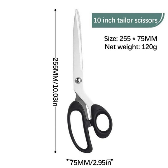 Uscallm Safe PlasticKidsScissors, Professional Heavy Duty Fabric Scissors, Multi-purpose Household Office Cutting Tool, Ultra Sharp Precision Tailoring Shears, Ergonomic Large Size Crafting Scissors