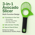 thumbnail image 1 of US Castle 3-in-1 Avocado Tool – Slice, Pit & Peel with Non-Slip Handle, 1 of 8
