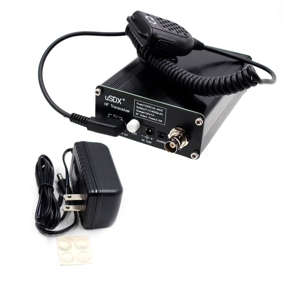 Usdr usdx+ Plus 8 Band SDR Full Mode HF Transceiver w/Power Adapter US Plug