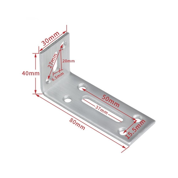 Use Easy Installation Fastener Corner Bracket Joint Securing Corners Product Name Cabinet Reinforcing Angle Bracket