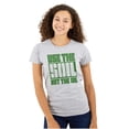 thumbnail image 1 of Use The Soil Not The Oil Earth Day Womens Fitted Plus Size Graphic Tee Brisco Brands 2X, 1 of 5