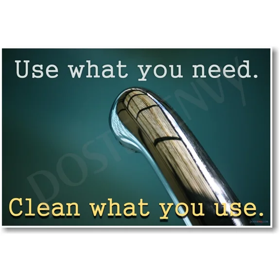 Use What You Need - New Classroom And Office Poster