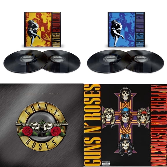 Use Your Illusion I (X) (2LP) & Use Your Illusion Ii (X) (2LP) & Greatest Hits (2LP) & Appetite For Destruction
