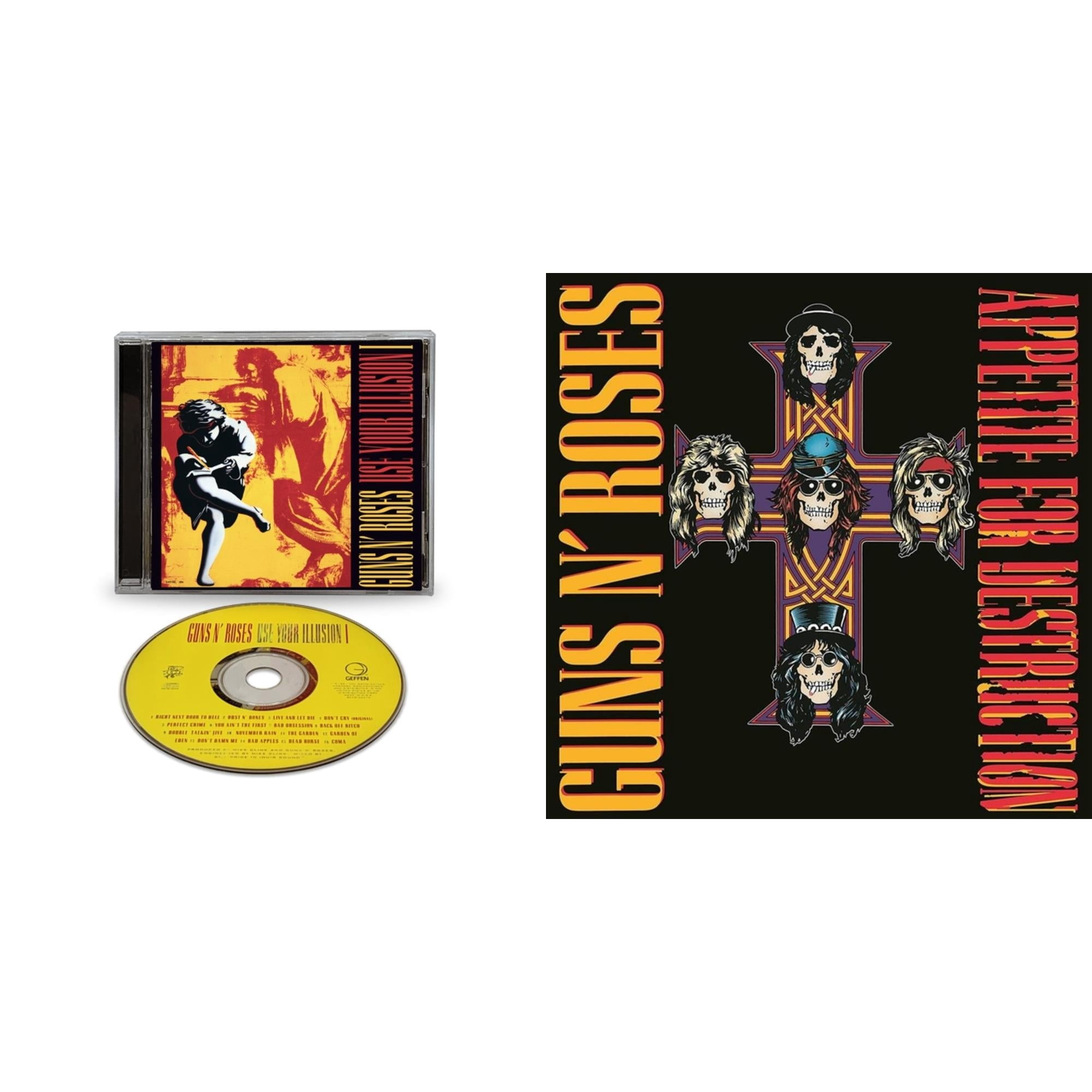 Guns N' Roses Music Wall: Vinyl Records, CDs & Cassettes | Walmart