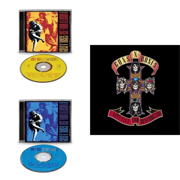 Use Your Illusion I (X) & Use Your Illusion Ii (X) & Appetite For Destruction - Remaster [CD Bundle]