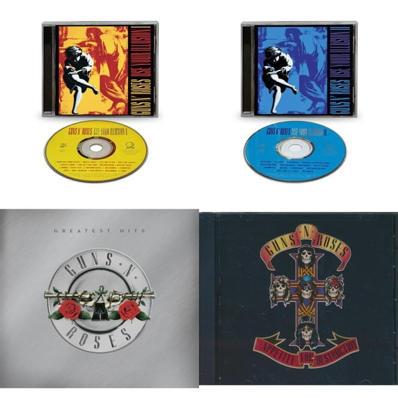 Use Your Illusion I (X) & Use Your Illusion Ii (X) & Greatest Hits & Appetite For Destruction [CD Bundle]