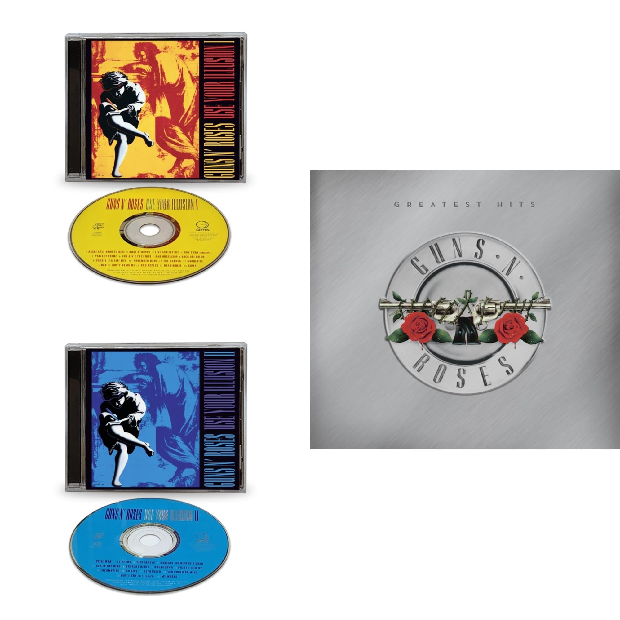 Guns N' Roses Music Wall: Vinyl Records, CDs & Cassettes | Walmart