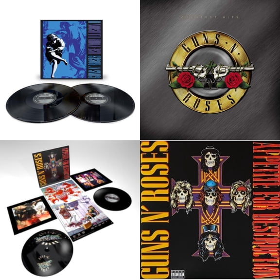 Use Your Illusion Ii (X) (2LP) & Greatest Hits (2LP) & Appetite For Destruction (2LP) & Appetite For Destruction