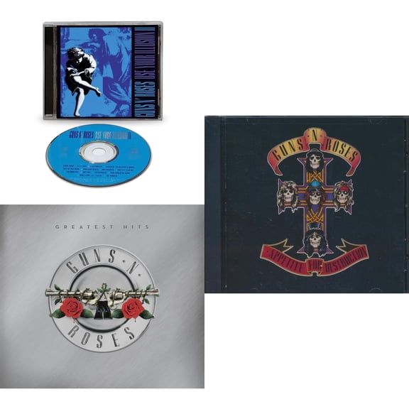 Use Your Illusion Ii (X) & Greatest Hits & Appetite For Destruction [CD Bundle]