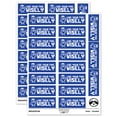 thumbnail image 1 of Use Your Time Wisely Owl Teacher Student School Sticker Set - Dark Blue - Gloss Finish - 2.00" Large, 1 of 7