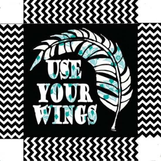 Use Your Wings Canvas Art - Shanni Welsh (24 x 24)