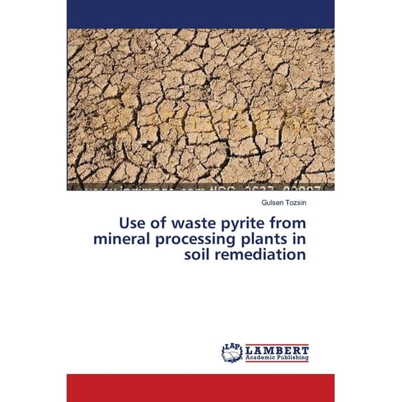 Use of waste pyrite from mineral processing plants in soil remediation (Paperback)