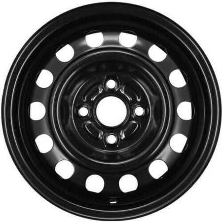 Used 14in Wheel for Toyota COROLLA 1993-2002 BLACK Steel Rim