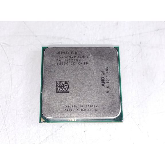 Pre-Owned AMD FD4300WMW4MHK FX 4300 Socket AM3+ 3.8GHz Desktop CPU (Good)