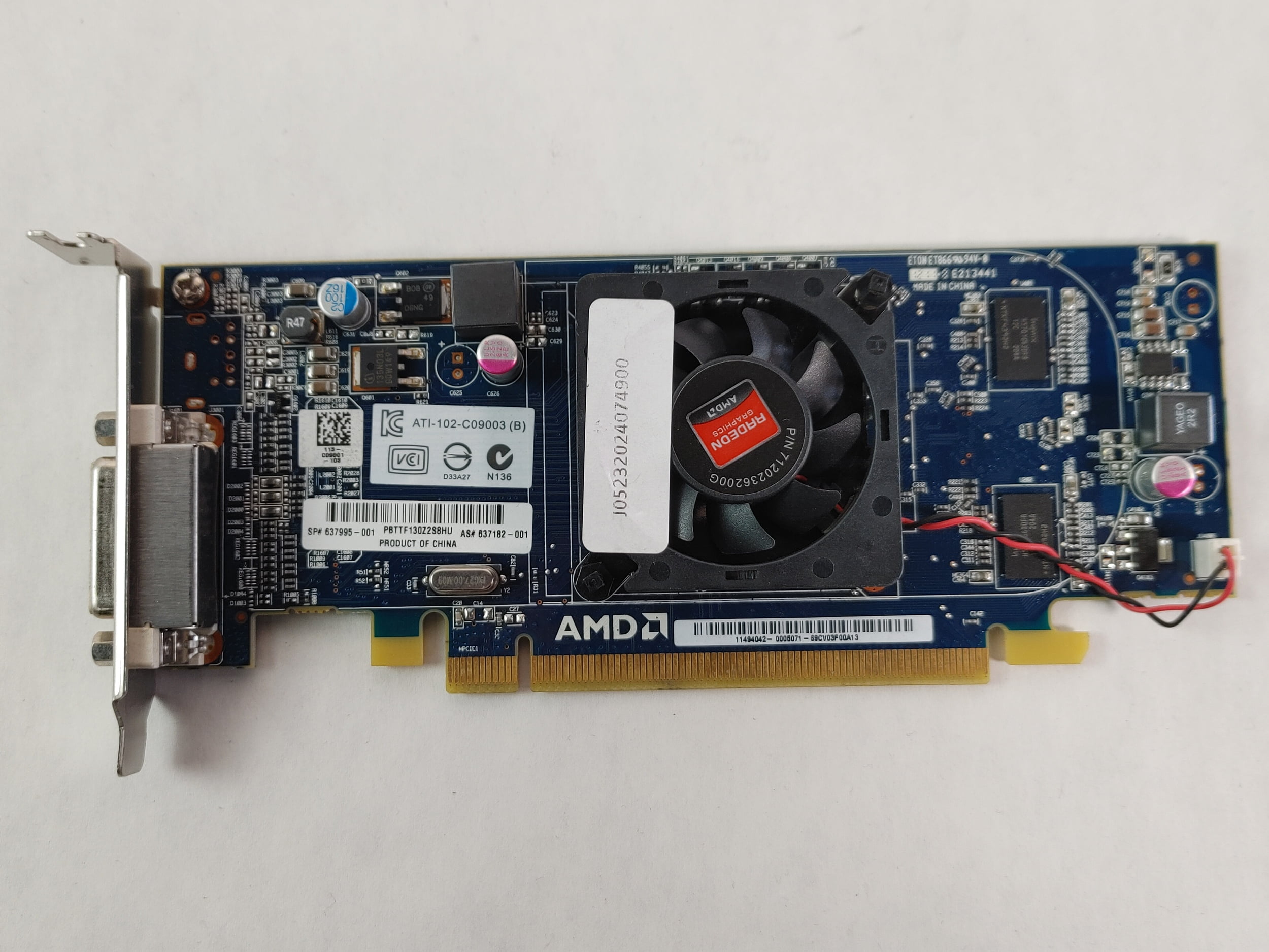 Video Card Amd Radeon Hd 6350 Graphics Card Pre-owned AMD Radeon HD 6350  512MB DDR3