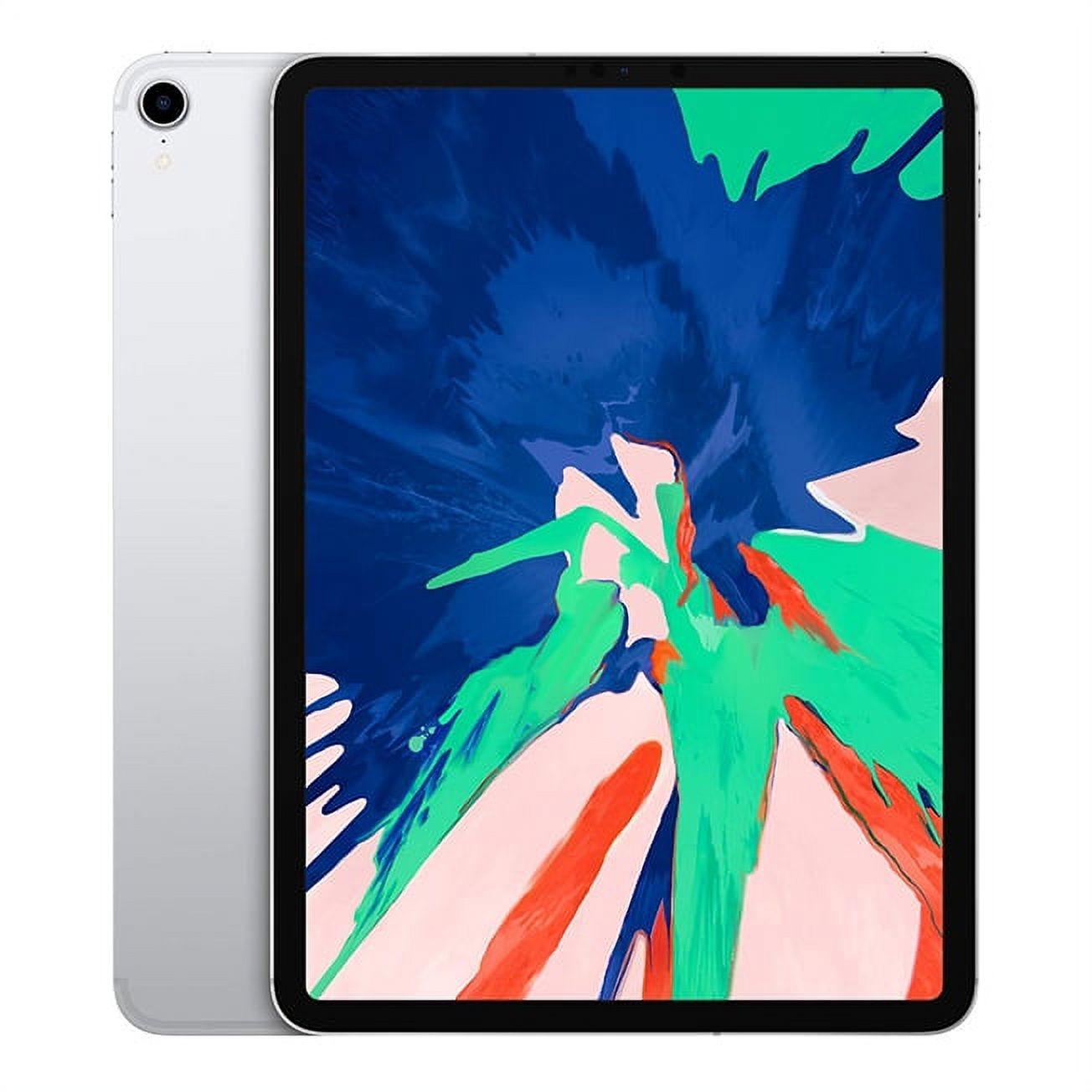 Used Apple 11-inch iPad Pro (2018) Wi-Fi + Cellular 256GB - Silver - image 1 of 8