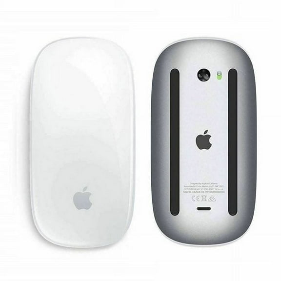 Pre-Owned Used Apple Magic Mouse 2 Rechargable Bluetooth Wireless MultiTouch Silver (MLA02LL/A)