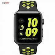 Pre-Owned Used Apple Watch Series 2 42MM Space Gray/Black Volt Nike