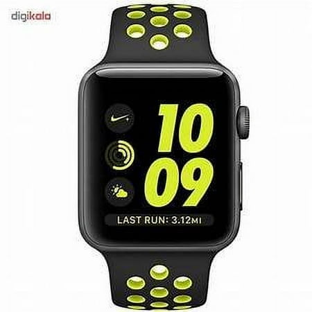 Pre-Owned Used Apple Watch Series 2 42MM Space Gray/Black Volt Nike
