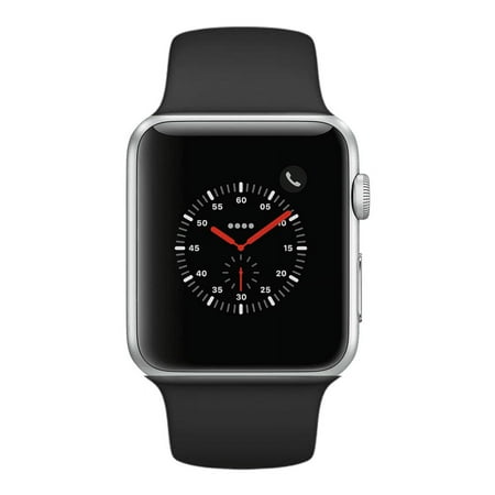 Pre-Owned Used Apple Watch Series 2 - 42mm, WiFi - Silver with Black Sport Band