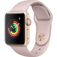 thumbnail image 1 of Pre-Owned Used Apple Watch Series 3 38MM Rose Gold - Aluminum Case - Pink Sand Sport Band, 1 of 1