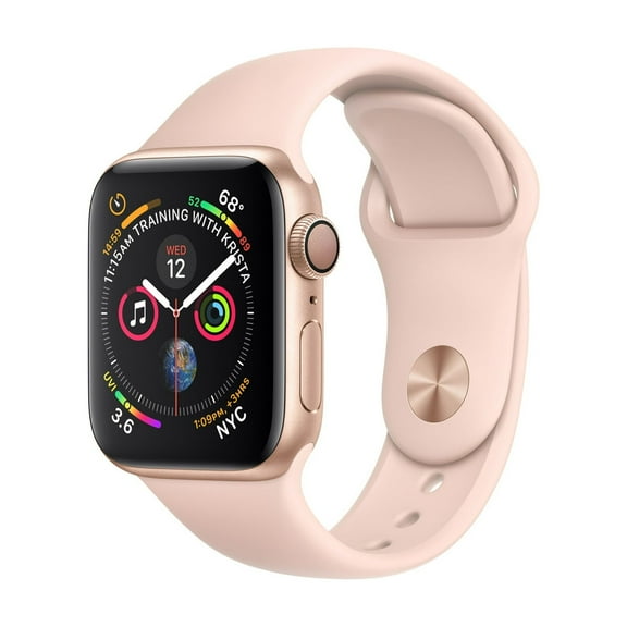 Pre-Owned Used Apple Watch Series 4 - 40mm - GPS- Gold - Pink Sport Band (Used )