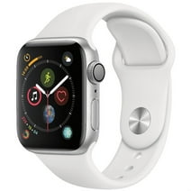Used Apple Watch Series 4 40mm - GPS - Silver - White Sport Band (Used )