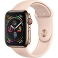 thumbnail image 1 of Pre-Owned Used Apple Watch Series 4, 44mm, Gold Stainless Steel, Cellular, 1 of 1
