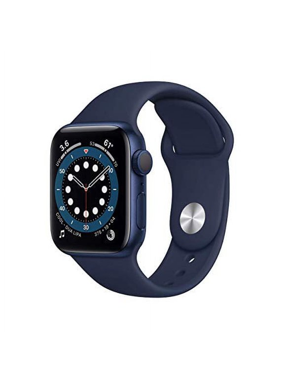 Pre-Owned Used Apple Watch Series 6 40mm Blue Aluminum Navy Band