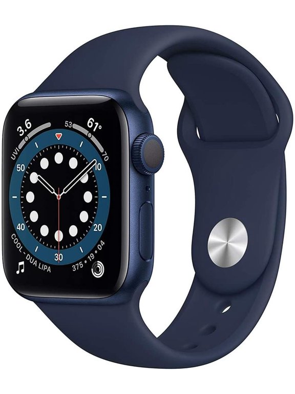 Pre-Owned Used Apple Watch Series 6 40mm Blue Aluminum Navy Band