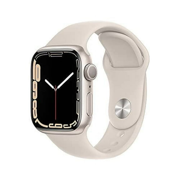 Pre-Owned Used Apple Watch Series 7 41MM Starlight - Aluminum Case - Starlight Sport Band