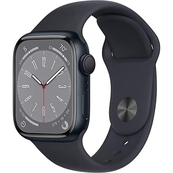 Pre-Owned Used Apple Watch Series 8 (GPS) 41mm Midnight Aluminum Case with Midnight Sport Band