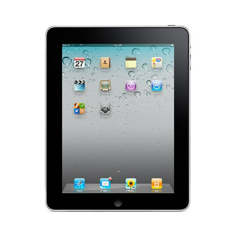 Used Apple iPad 1st Gen, Wifi, 64GB, Black (MB294LL/A) - Walmart.com