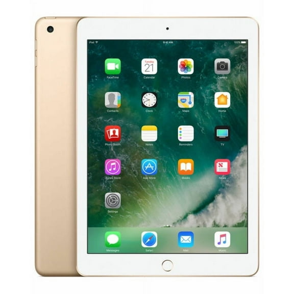 Pre-Owned Apple iPad 5th Generation, 32GB, WIFI + Unlocked All Carriers - Gold