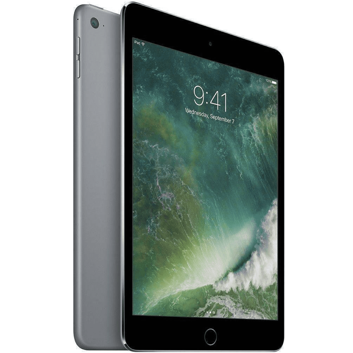 Used Apple iPad mini 4 128GB Wi-Fi - Space Gray - Walmart.com