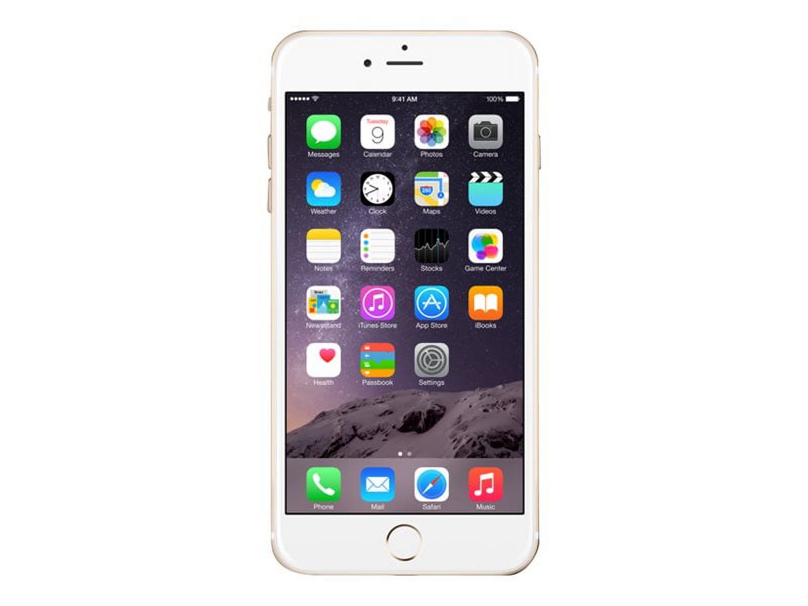Used Apple iPhone 6 Plus 16GB, Gold - Unlocked GSM - image 1 of 3