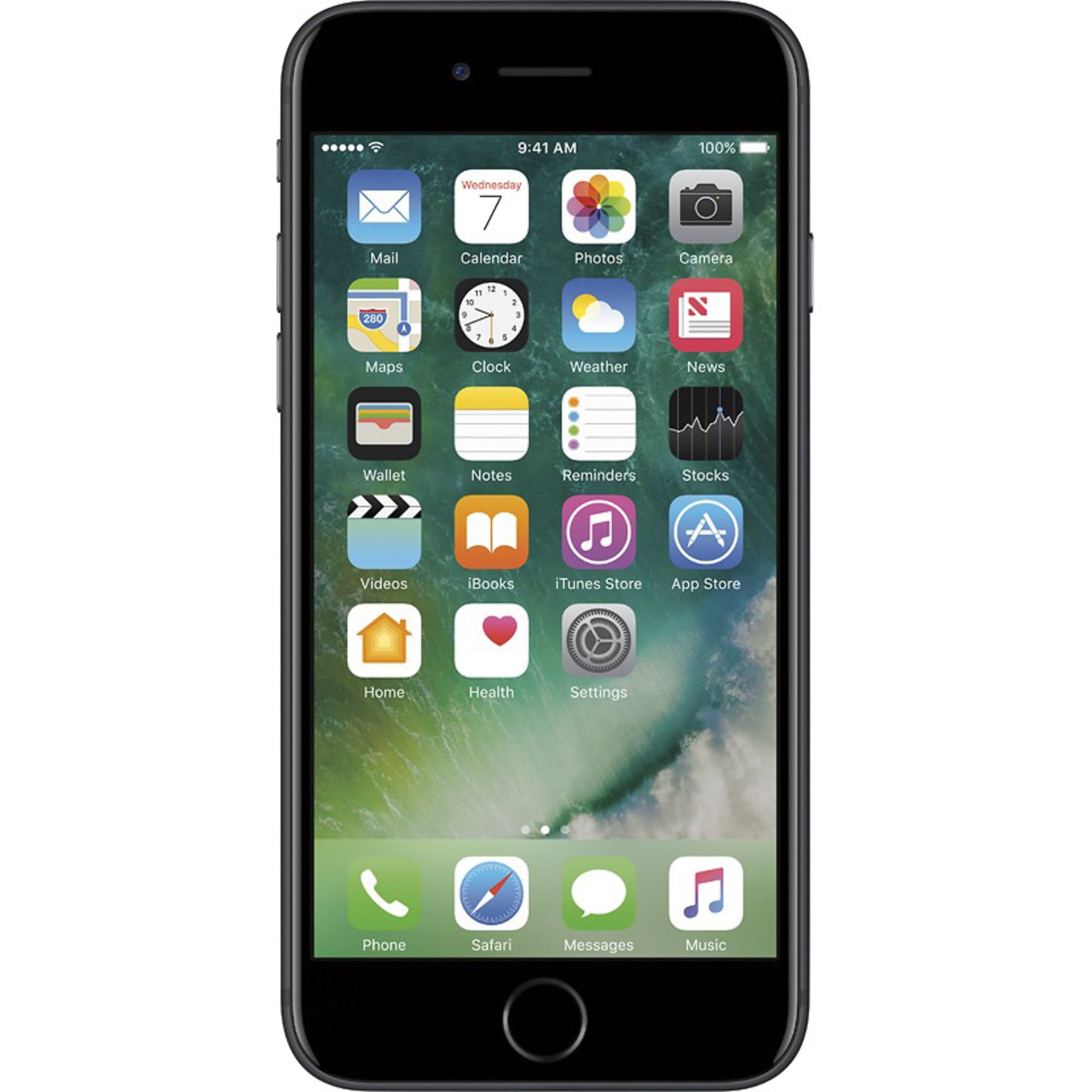 Pre-Owned Apple iPhone 7 32GB GSM Unlocked, Jet Black (Refurbished 