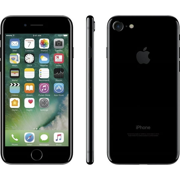 Pre-Owned Apple iPhone 7 - Carrier Unlocked - 32GB Jet Black