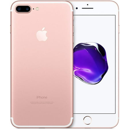 Pre-Owned Apple iPhone 7 Plus A1661 256GB Rose Gold Fully Unlocked 5.5" Smartphone
